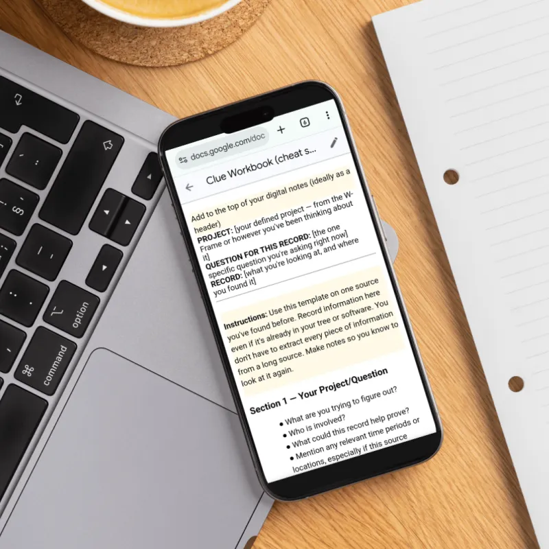 The Evidence Detective: Your Clue Workbook
