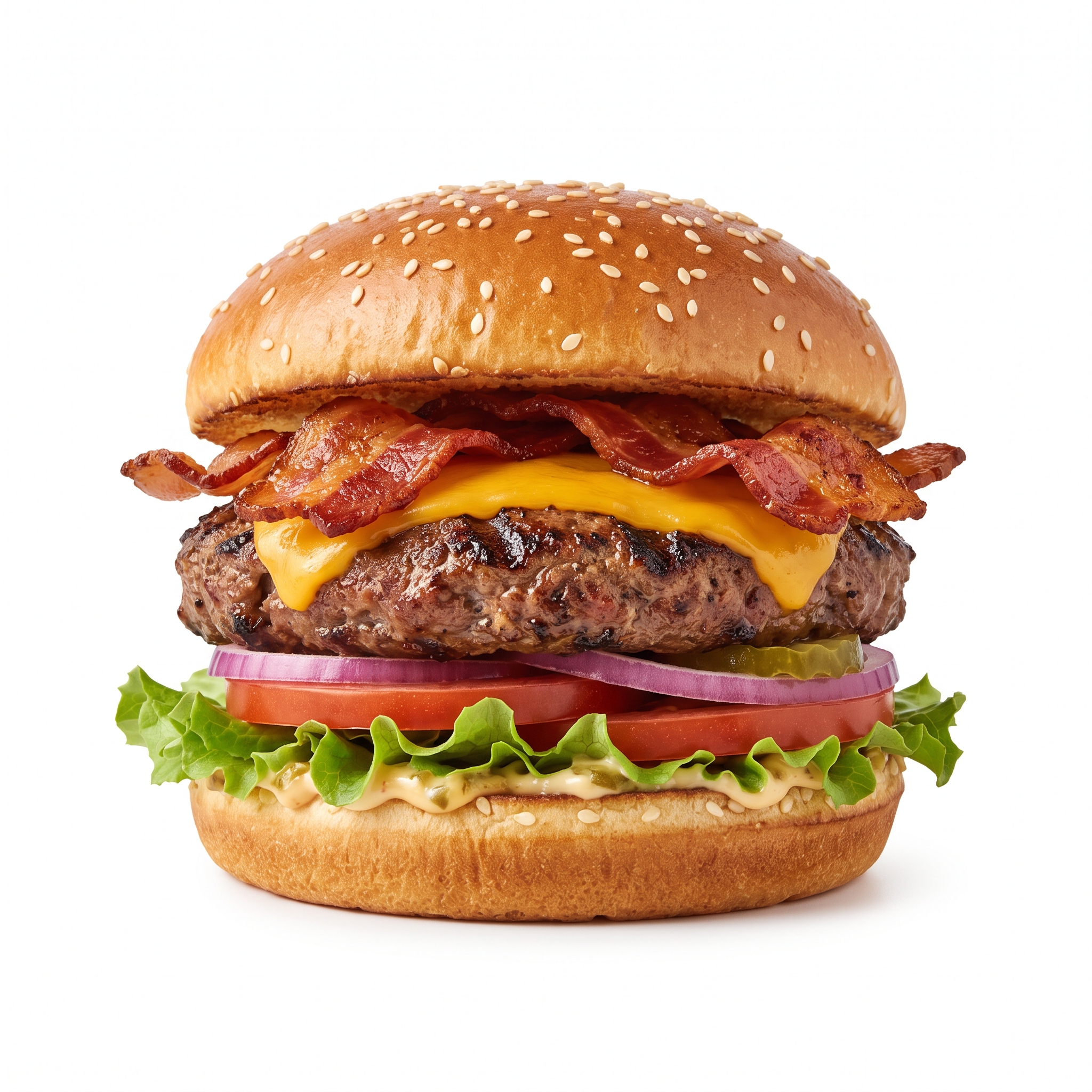 Bacon Burger with cheese