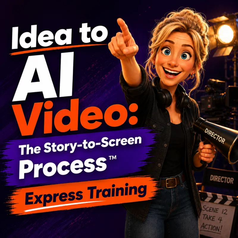 Idea to AI Video: The Story-to-Screen Process™ Express Training