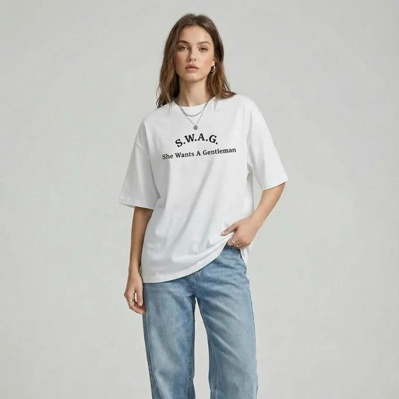 S.W.A.G. Gentleman Women’s Oversized Tee