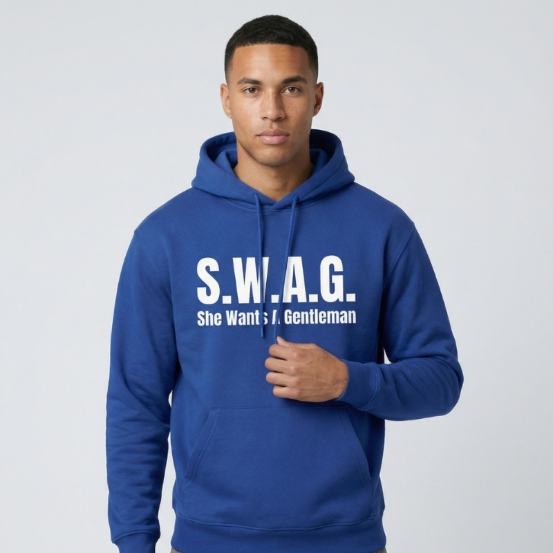 S.W.A.G. Gentleman Hoodie - Blue