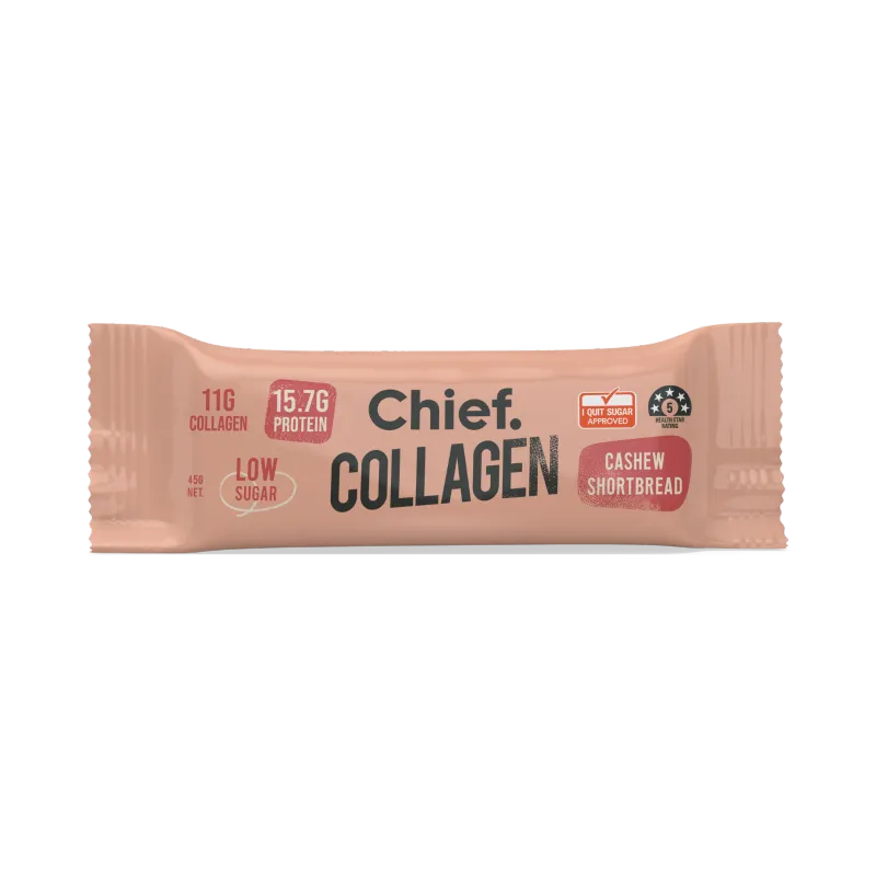 Chief Collagen Protein Bars (Box of 12) 🧡