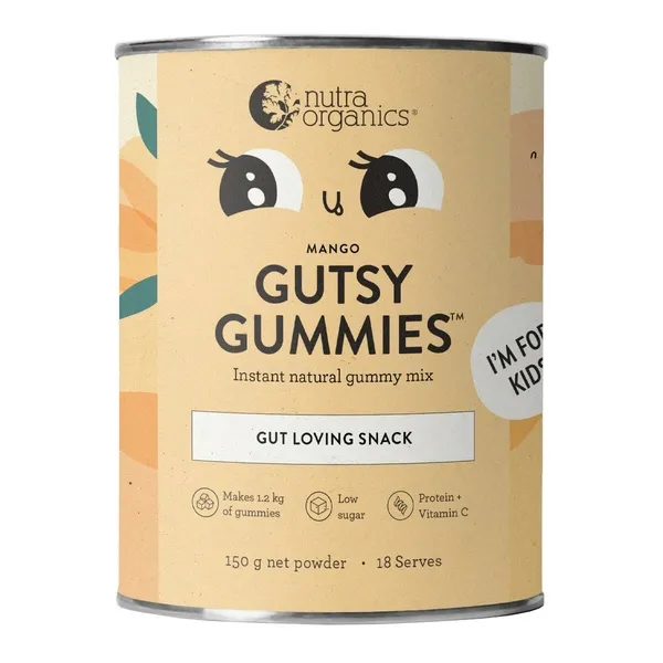 Nutra Organics Gutsy Gummies 🧡