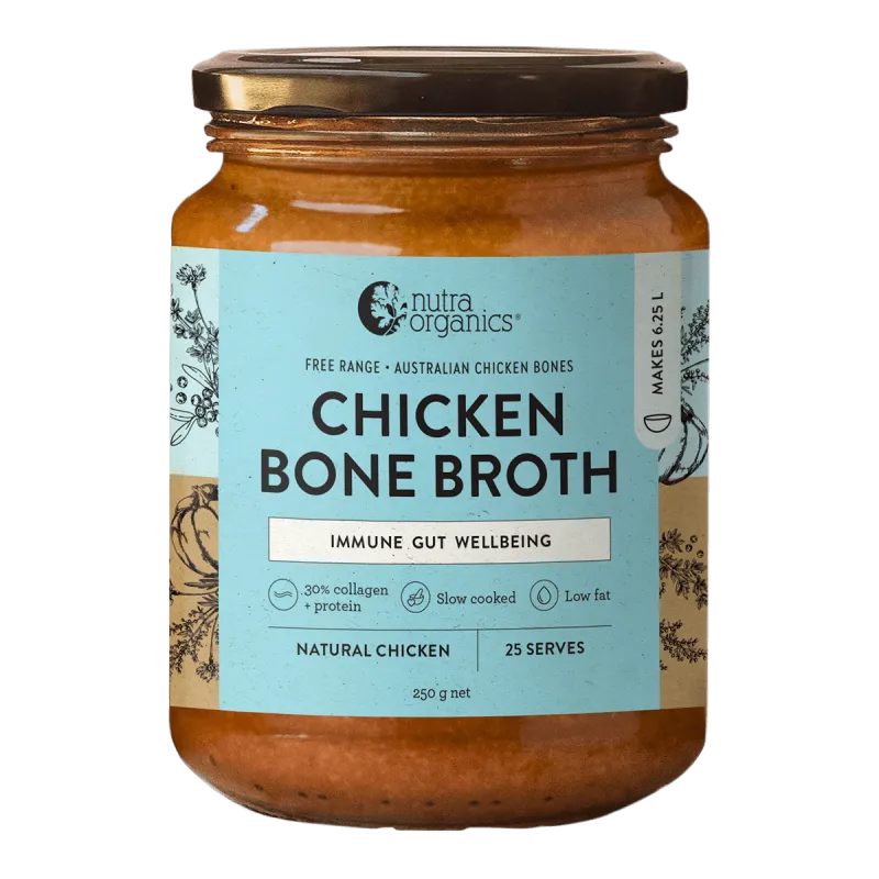 Nutra Organics Chicken Broth Concentrate Natural 🧡