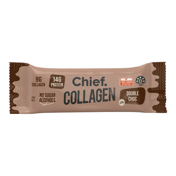 Chief Collagen Protein Bars (Box of 12) 🧡
