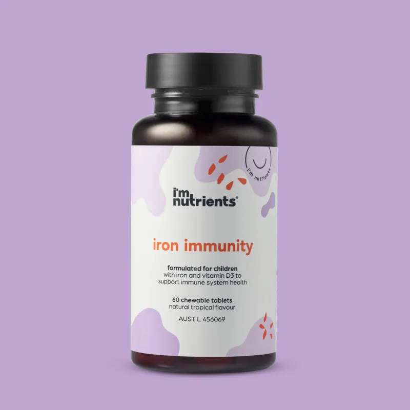 I'm Nutrients Iron Immunity 🧡