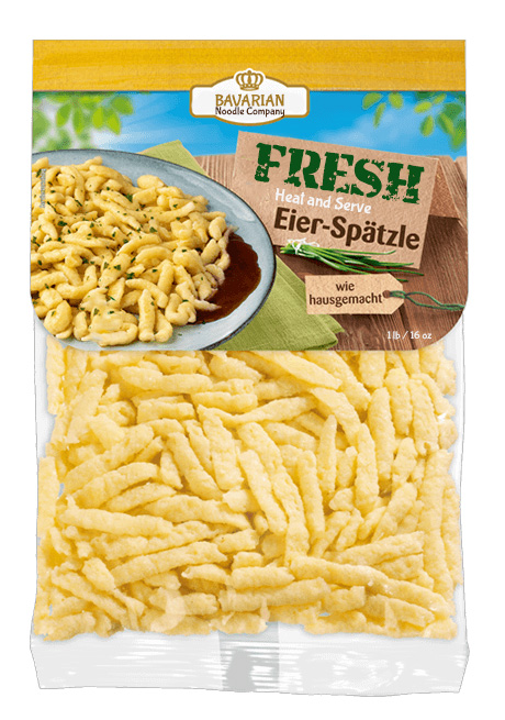 1lb Pack of Fresh Bavarian Spaetzle