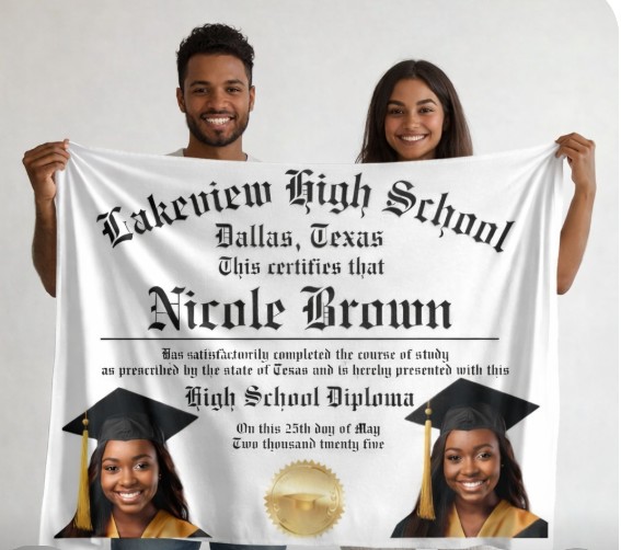 Diploma Blanket