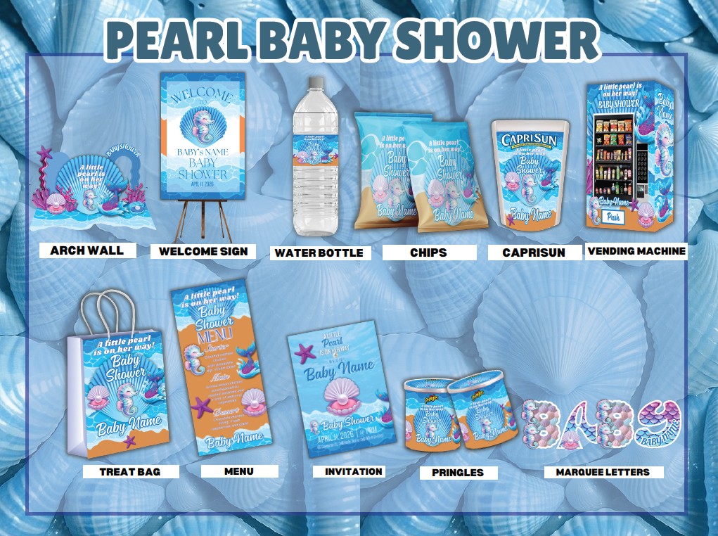 Baby Shower Pear Baby – Full Bundle
