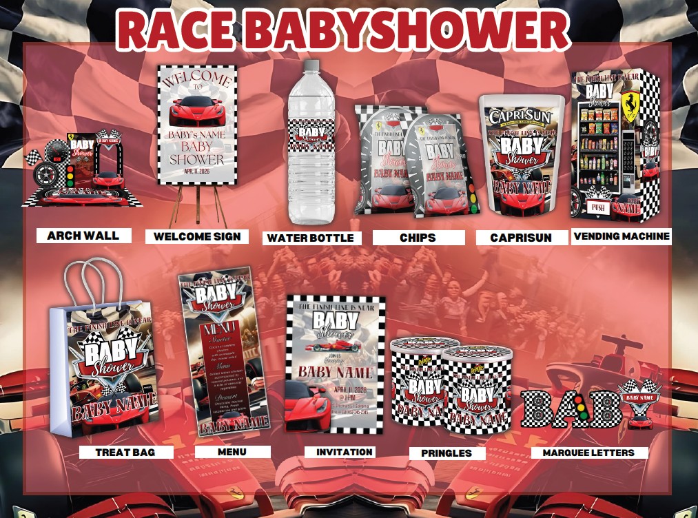 Baby Shower Race – Full Bundle