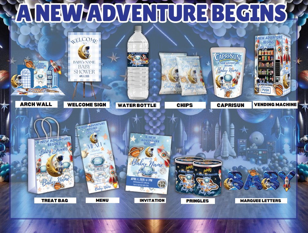 Baby Shower New Adventure – Full Bundle