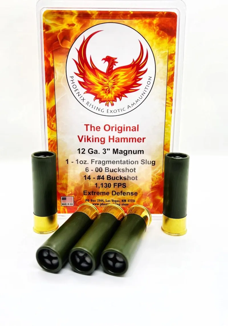 "The Original Viking Hammer" 12 Gauge 3" Magnum Rounds 5 Pack