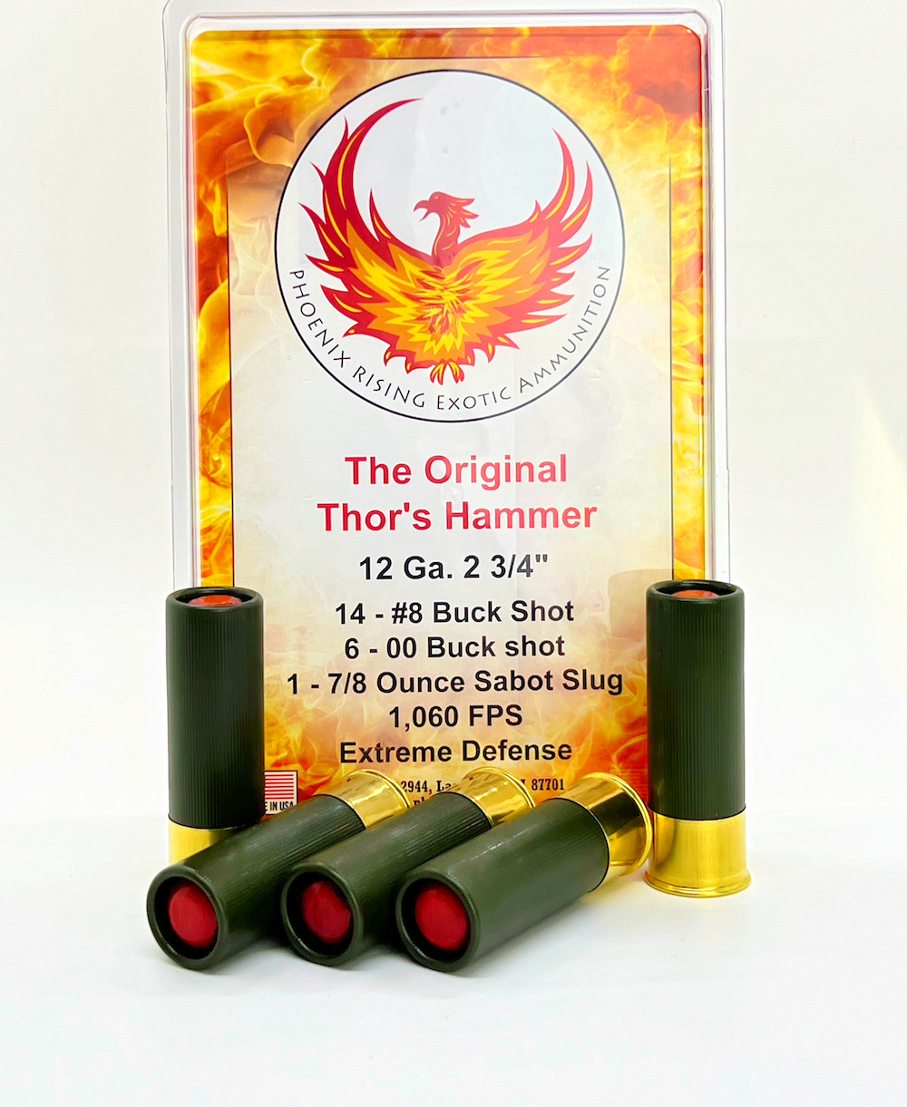 The "Original Thor's Hammer" 12 Gauge 2 3/4" Rounds 5 Pack