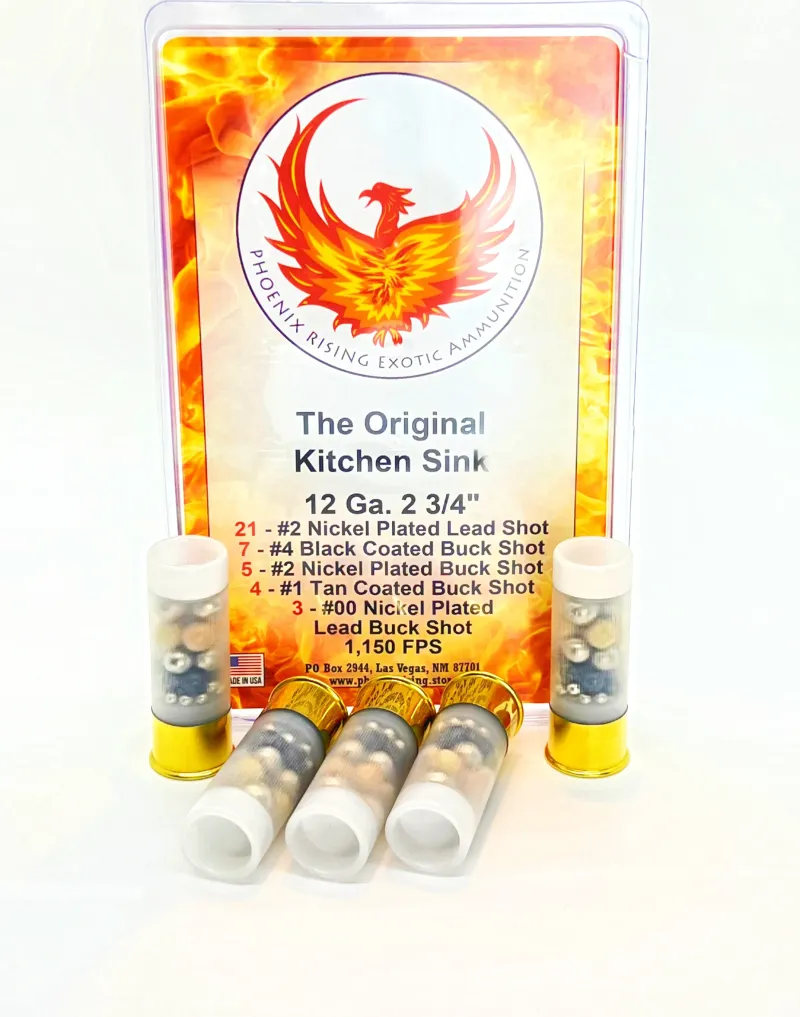 The "Original Kitchen Sink" 12 Gauge 2 3/4" Rounds 5 Pack