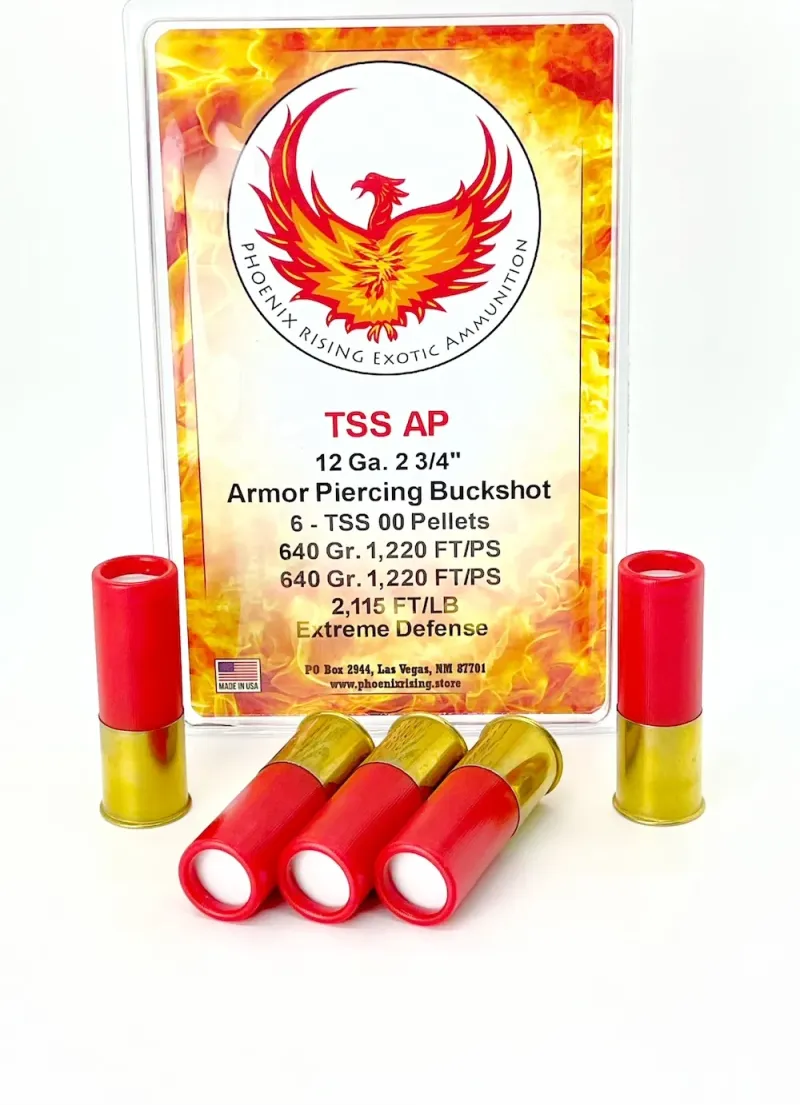 TSS Armor Piercing Buckshot 12 Gauge 2 3/4" Rounds 5 Pack