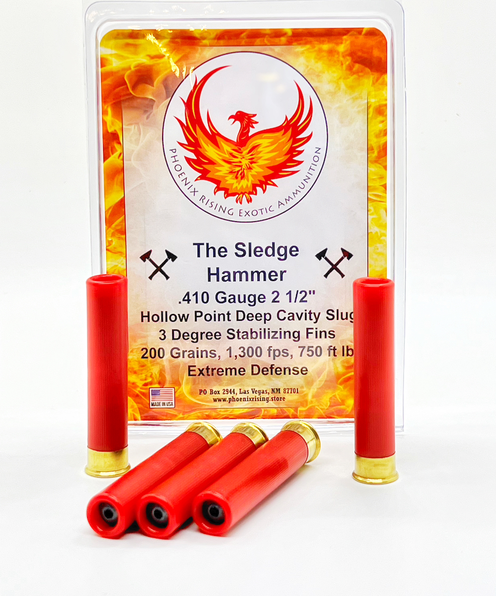 Sledge Hammer Hollow Point Slug .410 Gauge 2 1/2" Rounds 5 Pack