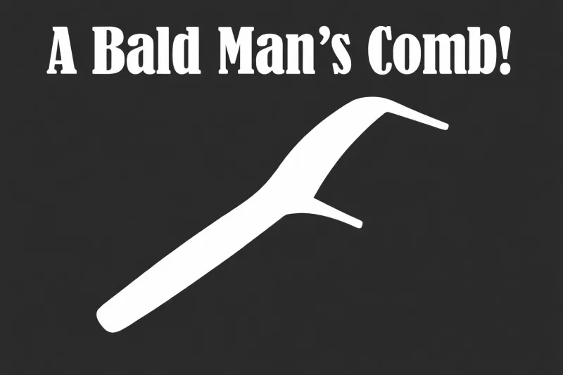A Bald Man's Comb And Brush