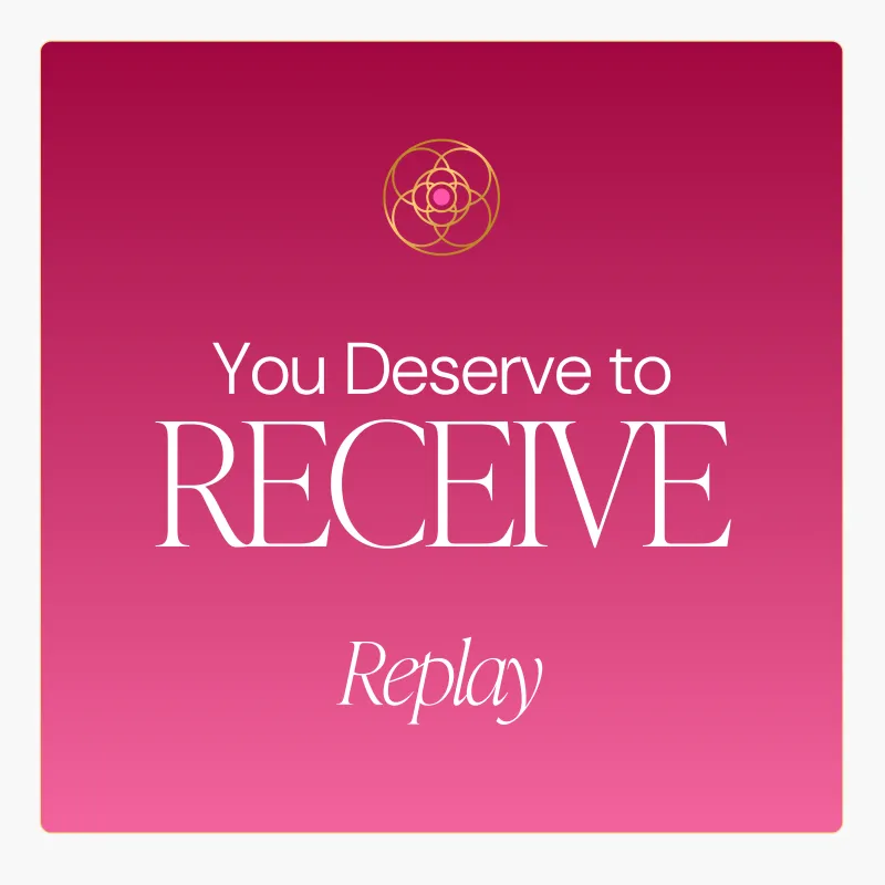 You Deserve To Receive