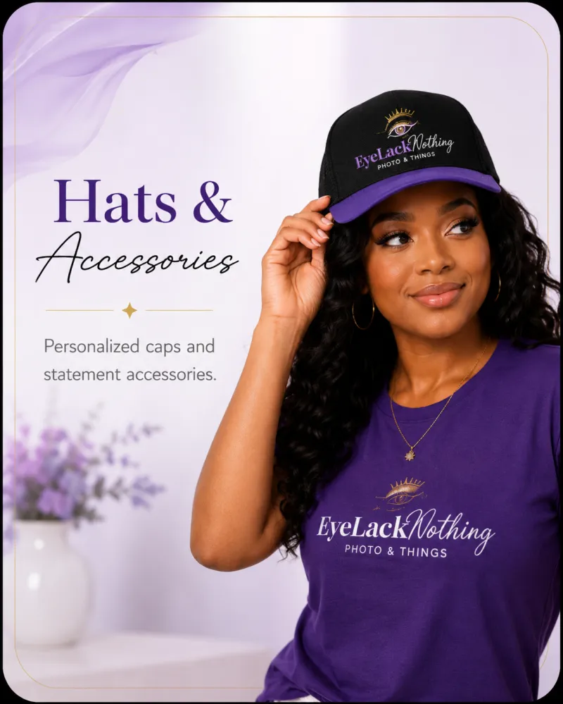 HATS & ACCESSORIES-PERSONALIZED CAPS AND STATEMENT ACCESSORIES