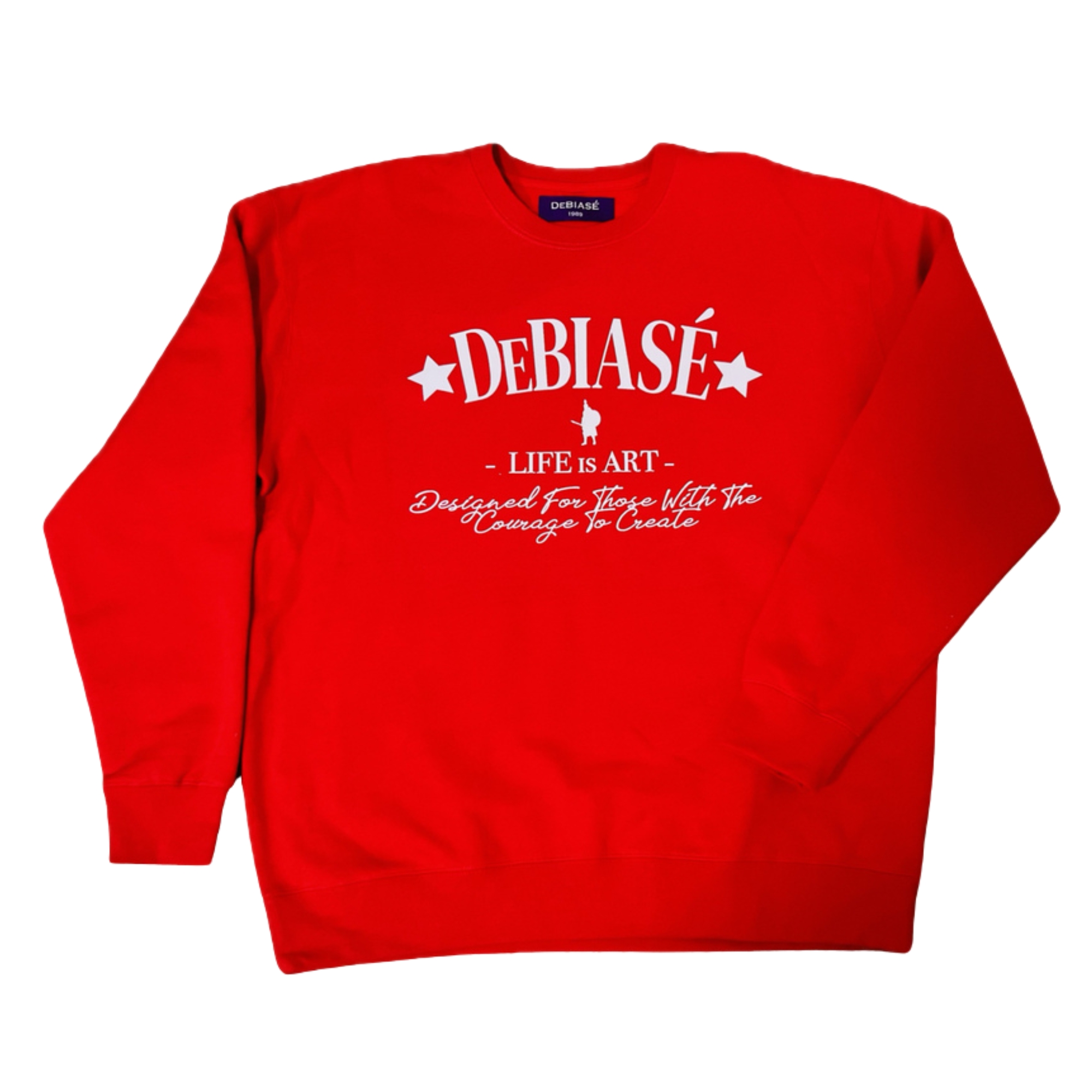 DeBiasé “Life is Art” Crewneck
