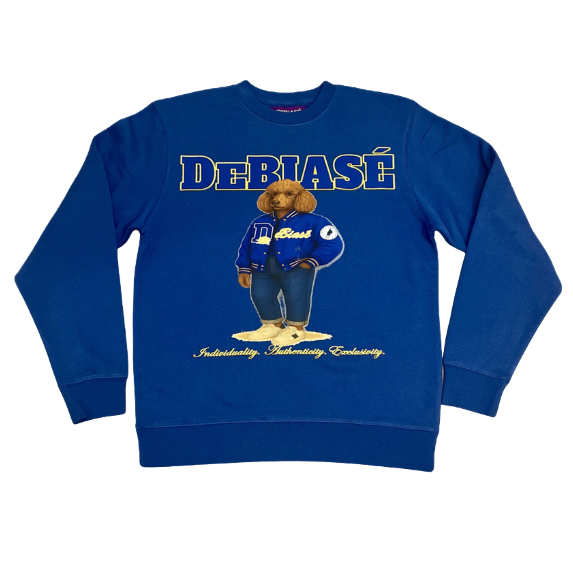 DeBiasé “My Sister's Sisters” Crewneck Royal Blue Edition