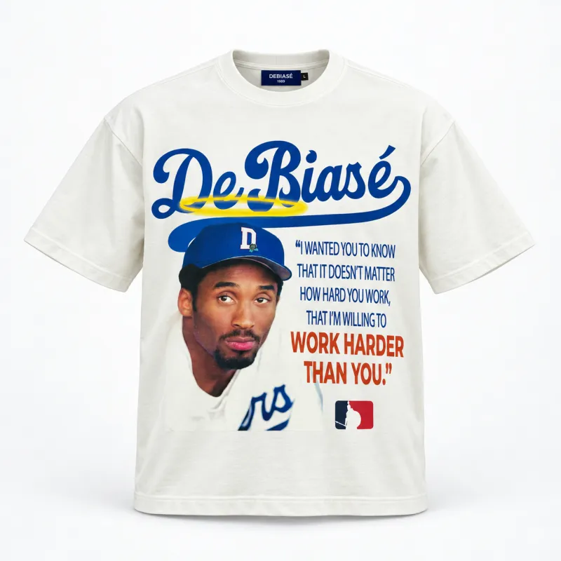 DeBiasé “Work Harder” KB Tribute T-Shirt (Limited Edition) Legacy