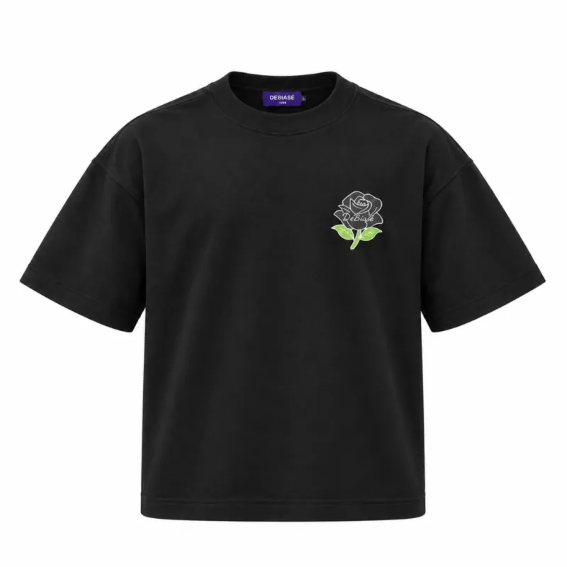 DeBiasé “The Black Rose” T-Shirt (Noir Edition)