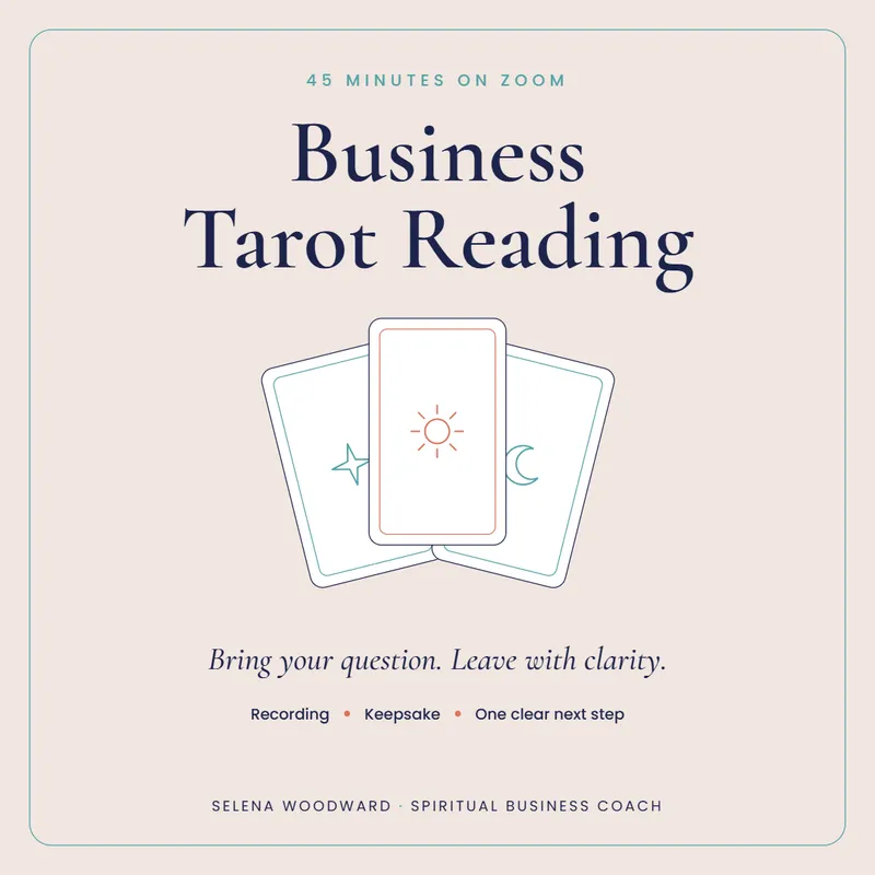 Business Tarot Reading (45 Minutes, Zoom)