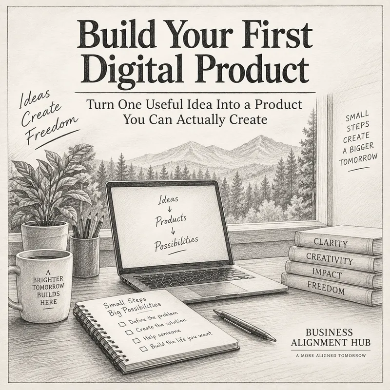 Build Your First Digital Product | Beginner Builder Guide