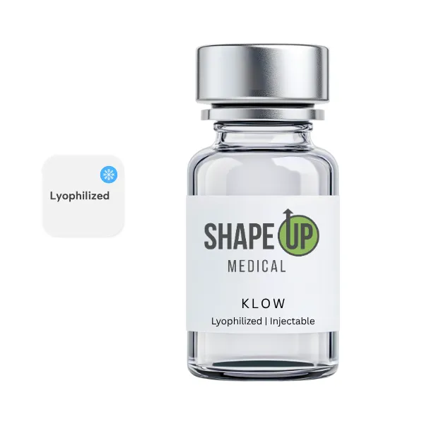KLOW (BPC-157 / GHK-CU / TB-500 / KPV) 10mg/50mg/10mg/10mg/mL (3mL) - Lyophilized