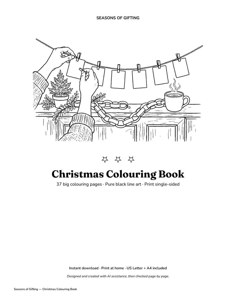 Christmas Colouring Book