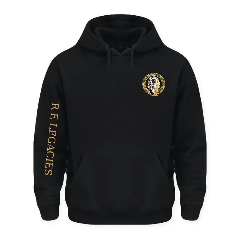Hoodie Hombre · Negro con Logo Original (Pecho)