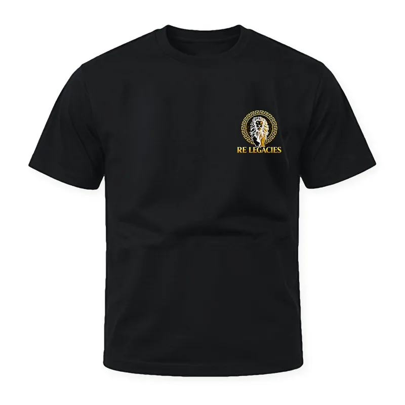 T-Shirt Hombre · Negro con Logo Original