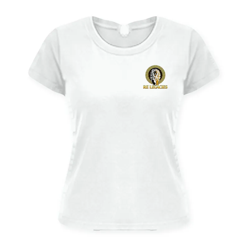 Blusa Mujer · Blanco con Logo Original