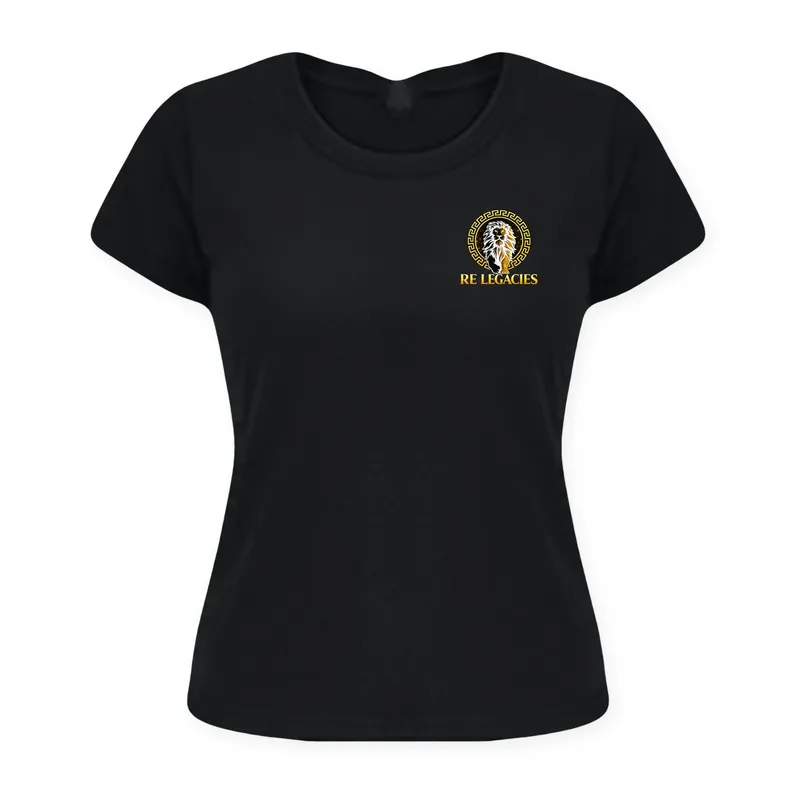 Blusa Mujer · Negro con Logo Original