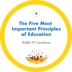  The Five Most Important Principles of Education with Rabbi YY Jacobson
