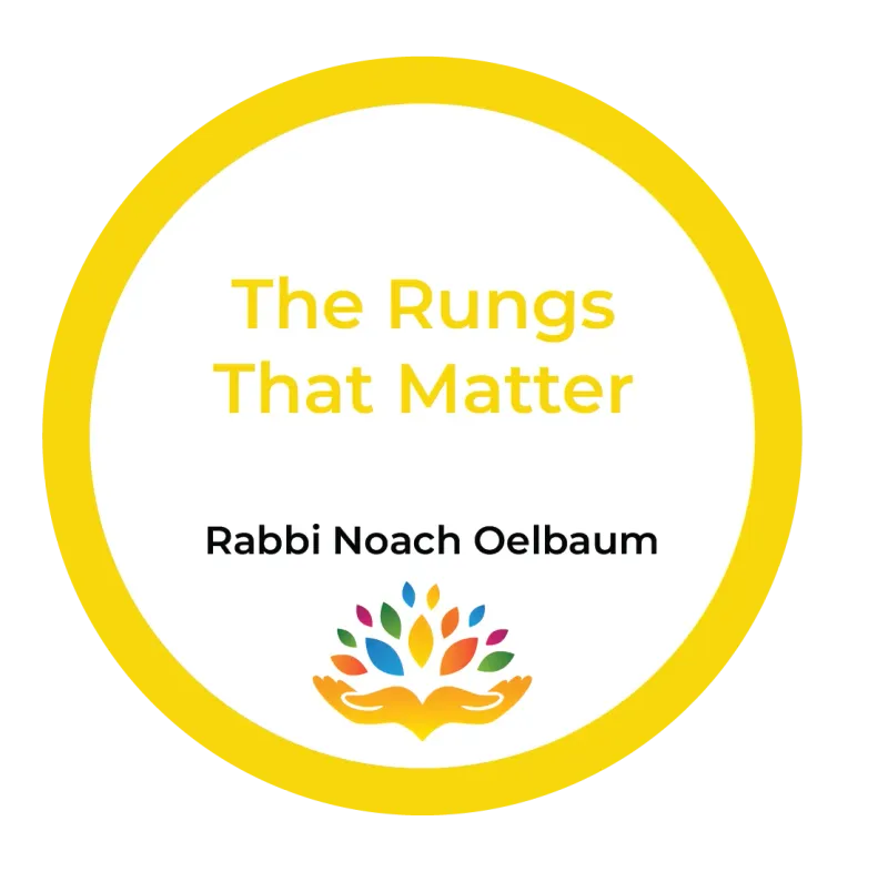 The Rungs That Matter – Rabbi Noach Oelbaum