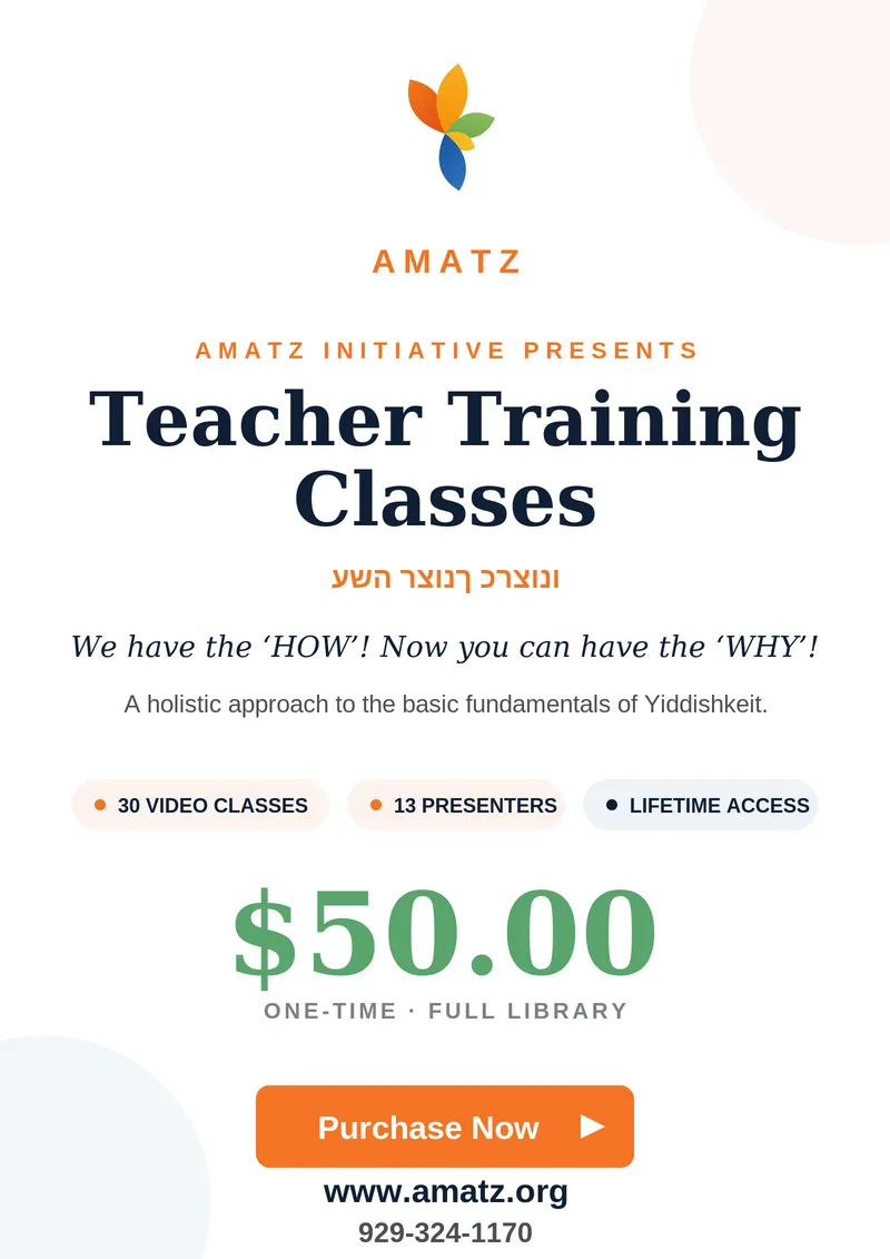 Teachers Training Classes
