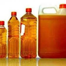 Bleached palm oil
