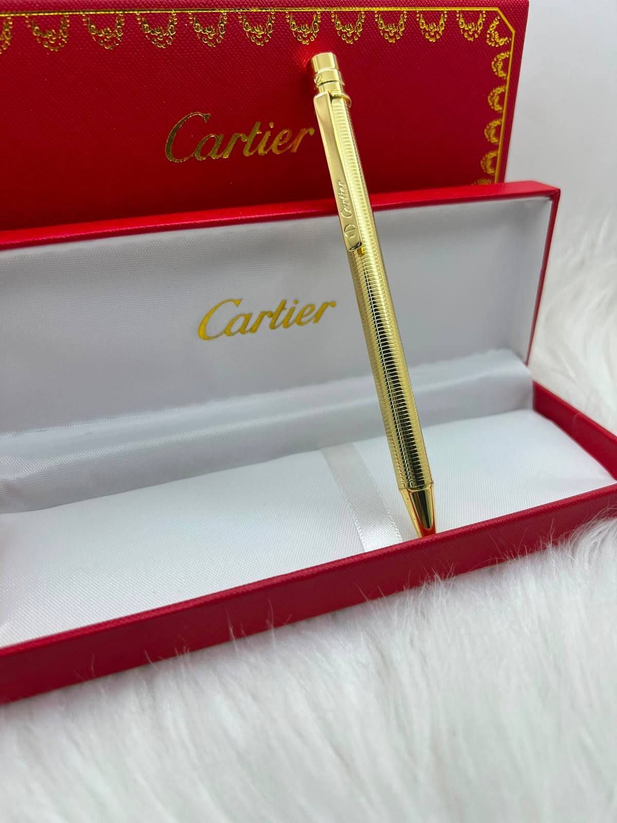 Cartier-Inspired Premium Engraved Luxury Pen Collection (Master Copy) | D-E57