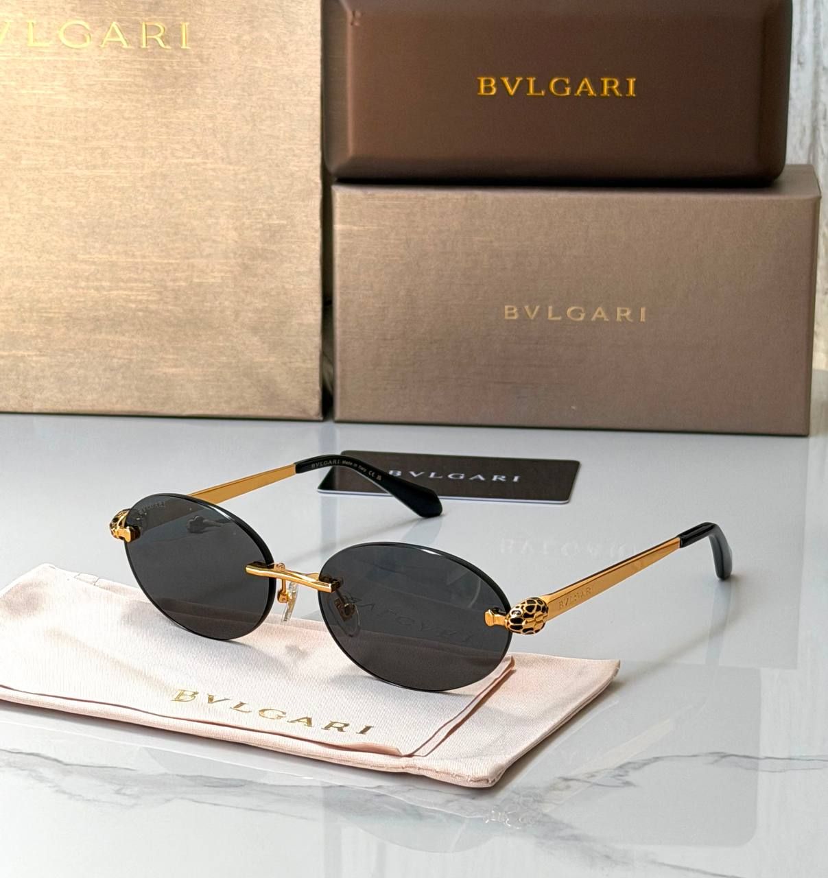 Bvlgari Women's Luxury Sunglasses High Master | Designer Eyewear UAE | D-E56