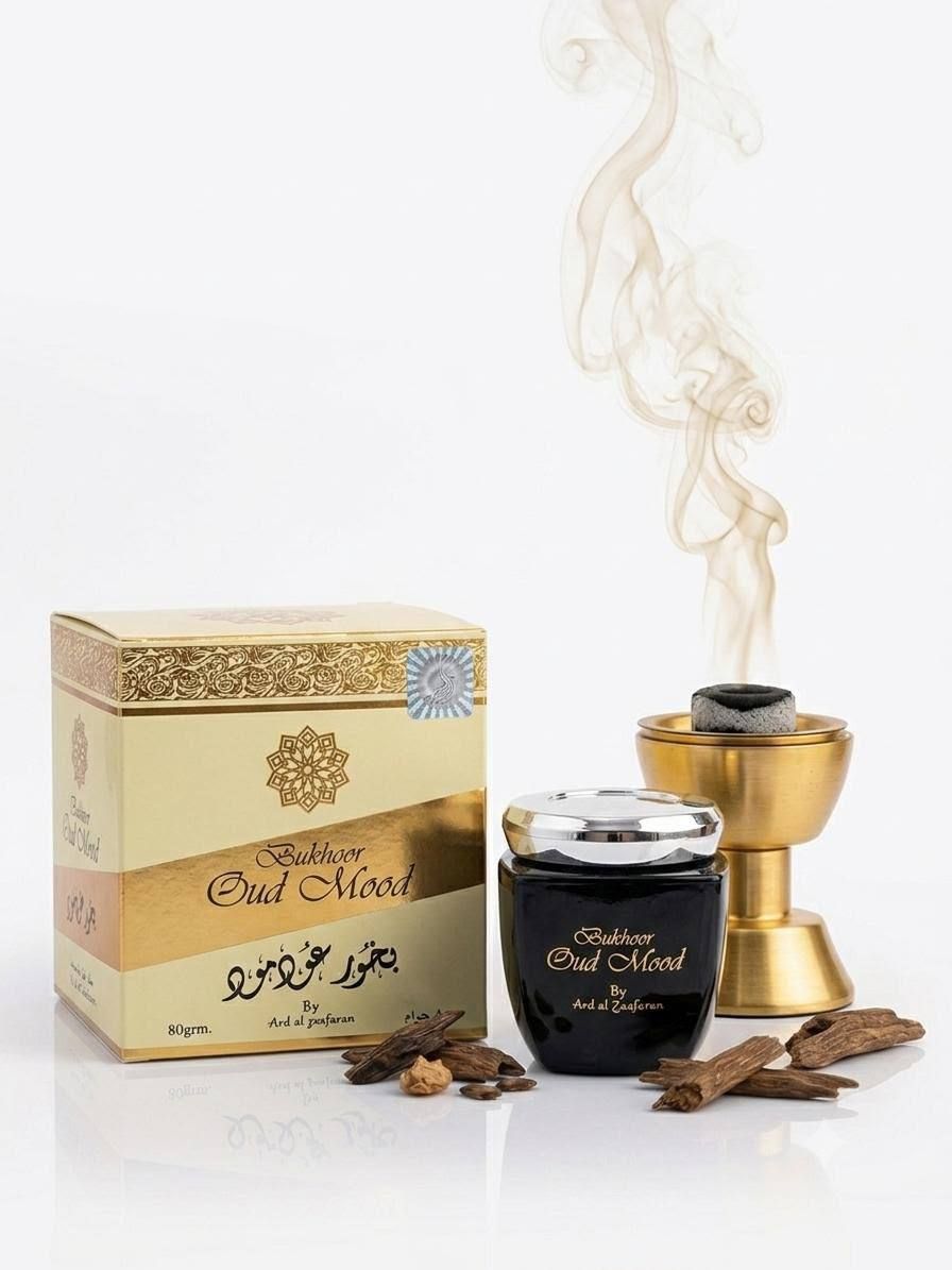 Bakhoor Oud Mood by Ard Al Zaafaran 80g – Ultimate Oriental Luxury in the UAE | D-E41