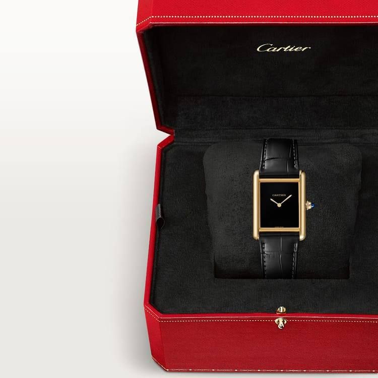 Cartier Tank High Master Black Watch | Elegant & Luxury | UAE | D-E56