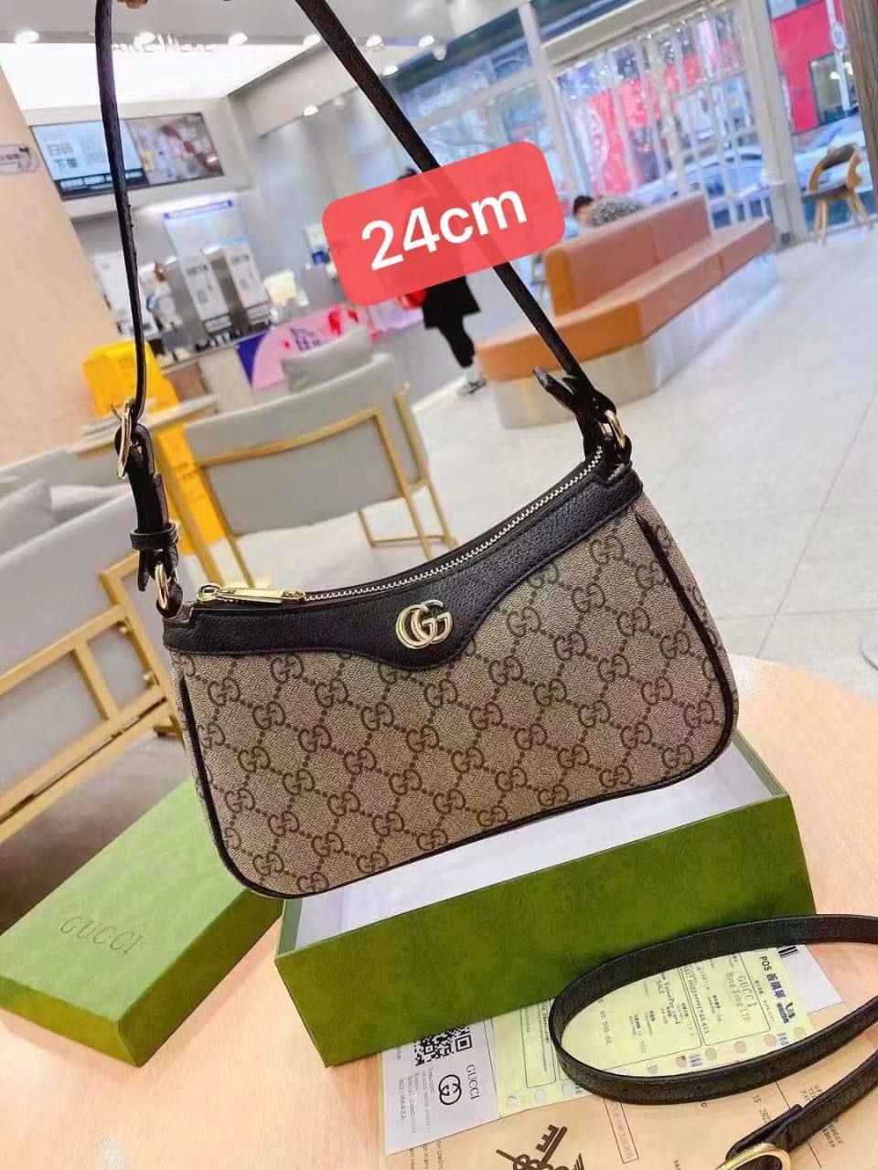 Classic GG Monogram Mini Shoulder Bag & Crossbody – Chic Everyday Luxury | D-E15