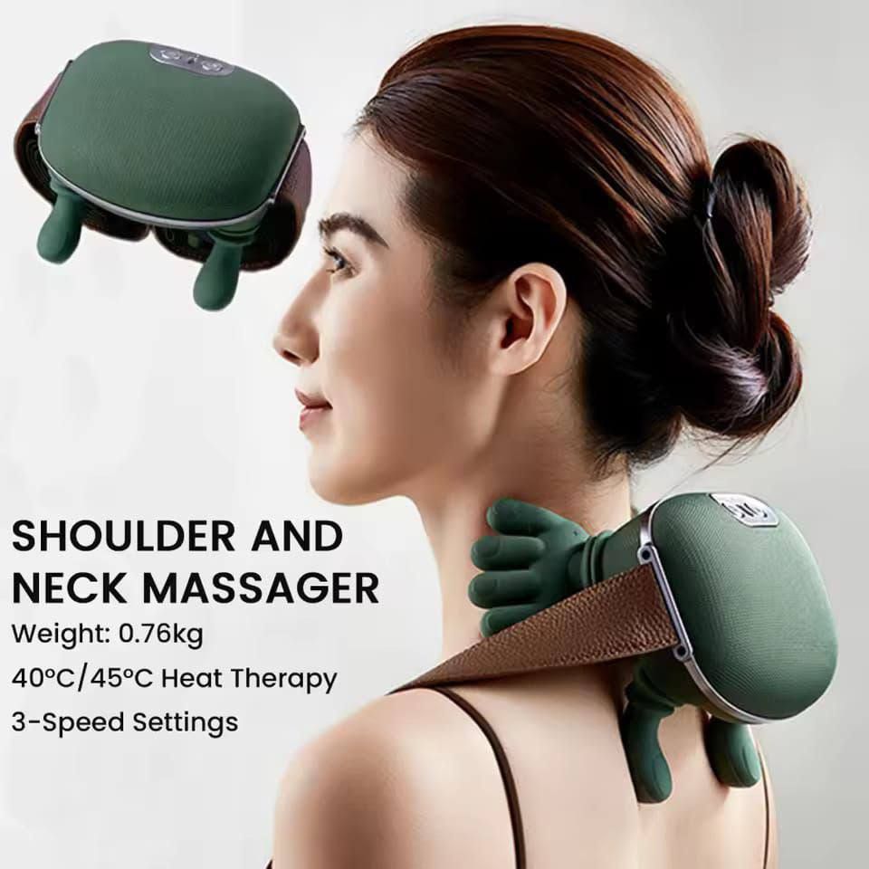 Electric Shoulder and Neck Massager with Heat Therapy UAE | D-E49