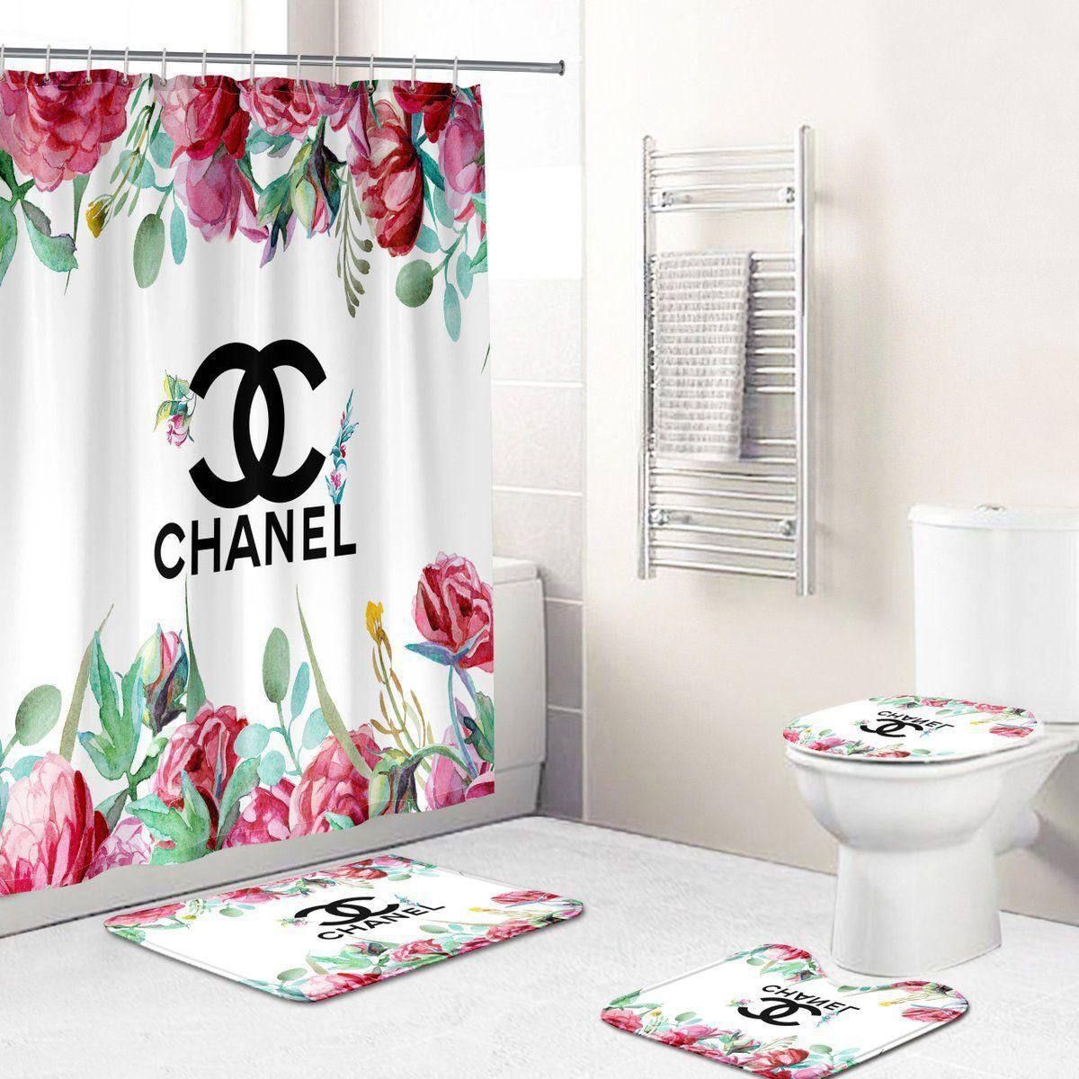 Premium 4-Piece Matching Bathroom Set – Luxury Designer Styling & Comfort | D-E49