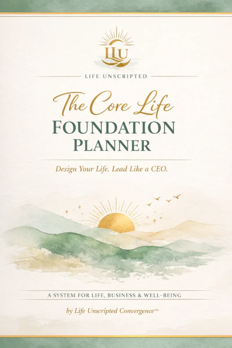 The Core Life Foundation Planner™️ E-Guide