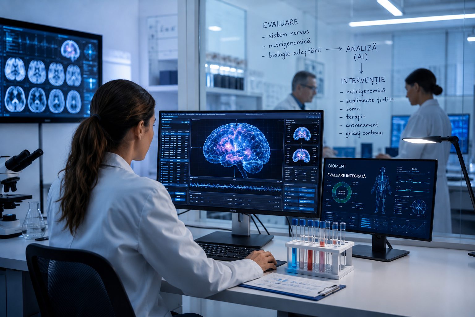 Evaluare integrată BIOMENT — analiză asistată de inteligență artificială