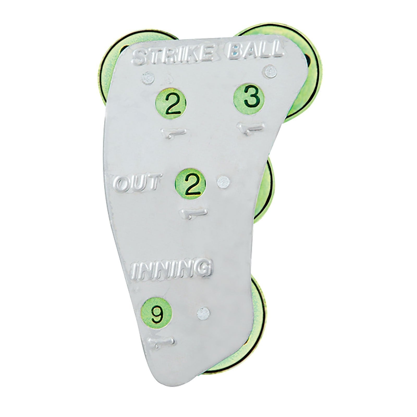 Champro Optic Green 4-Dial Steel Indicator