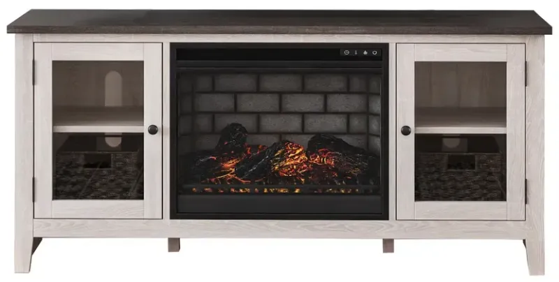 Dorrinson 60" TV Stand with Electric Fireplace 